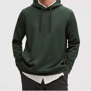 Lululemon Smooth Spacer Classic-Fit Pullover Hoodie XL Blackened Pine BKPN green